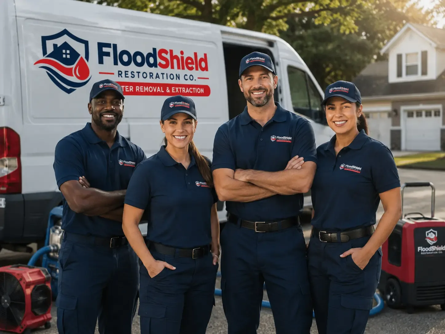 Flood Damage Restoration company in Saint Stephens Church, VA